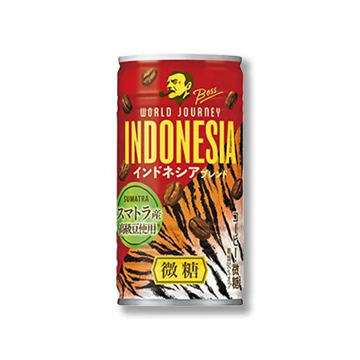 Suntory Boss World Journey Indonesia 185ML Can