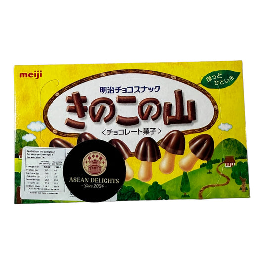 Meiji Mushroom Mountain Chocolate 74G