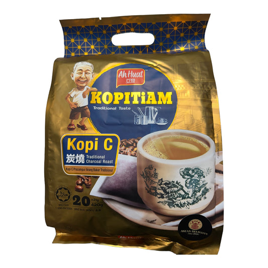 Ah Huat Kopi C (Traditional Charcoal Roast) 440G