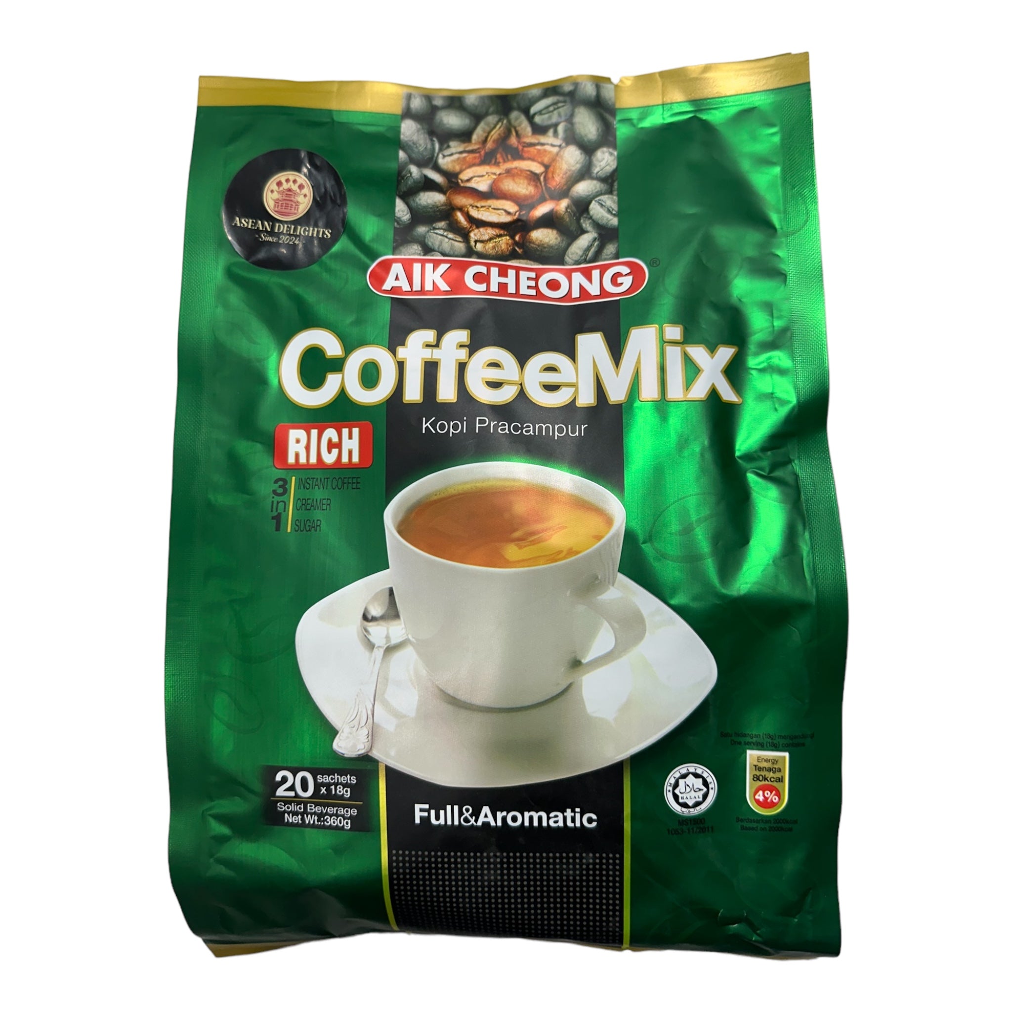 Aik Cheong Coffee Mix (Rich) 360G – Asean Delights