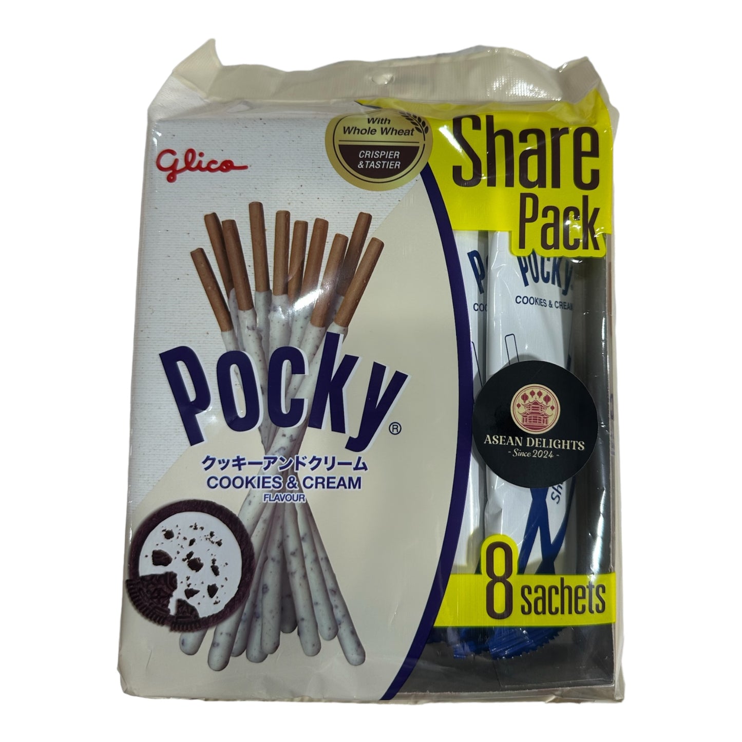 Pocky Cookies & Cream Share Pack 160G