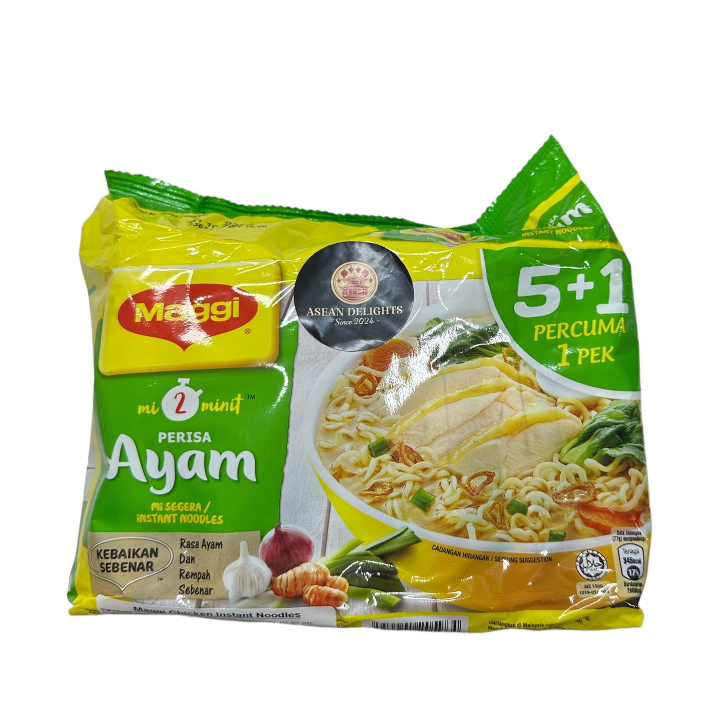 Maggi Chicken Ayam Noodle 6pk