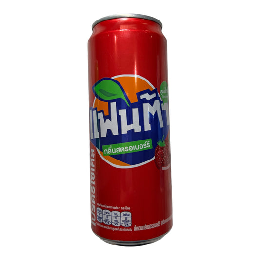 Thai Fanta Strawberry 325ML Can (6pk)