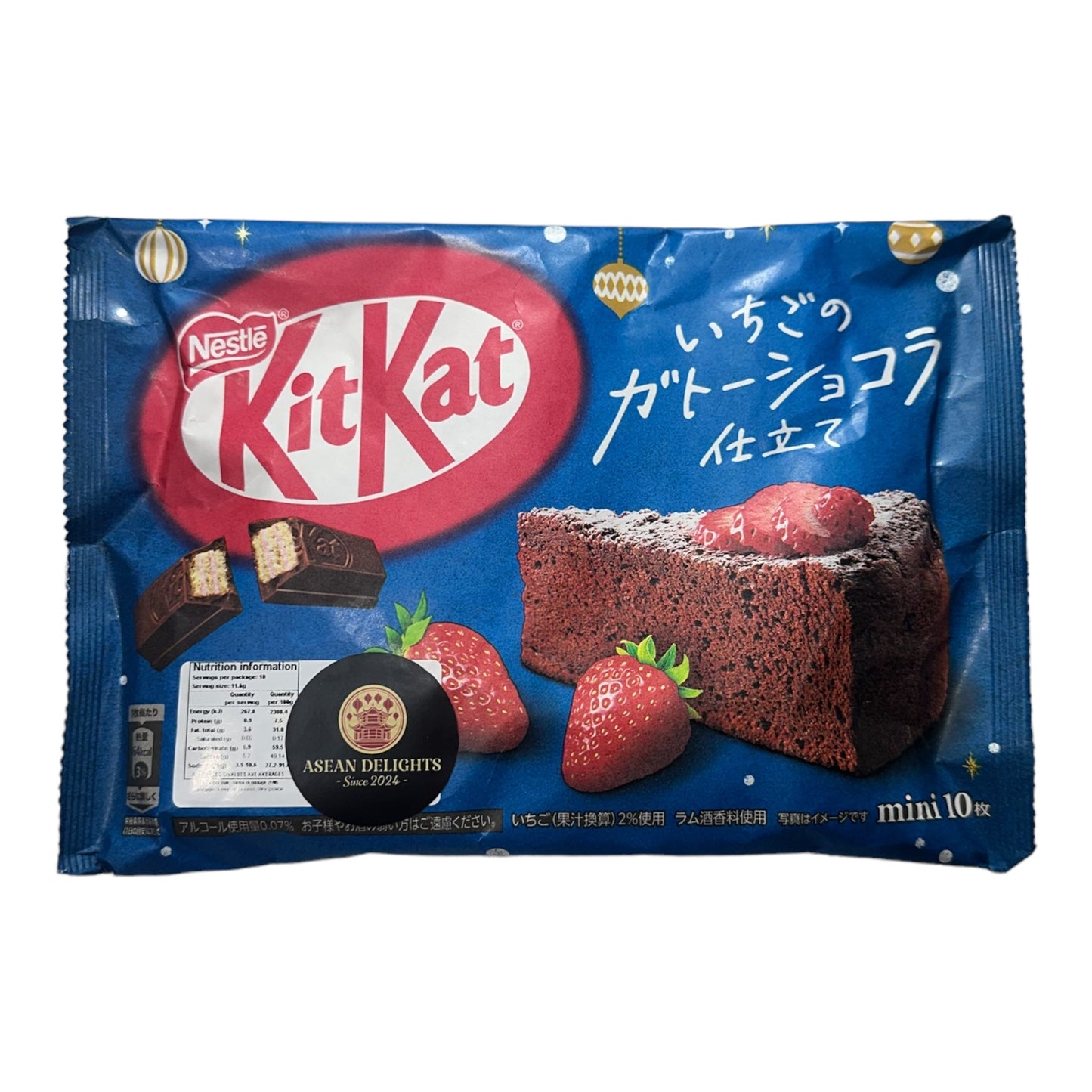 Kit Kat Mini Wafer Strawberry Gateau Chocolate 116G